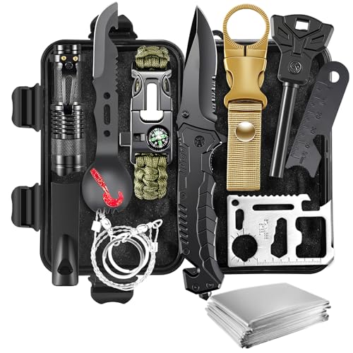 11-in-1 Emergency Survival Kit for Men