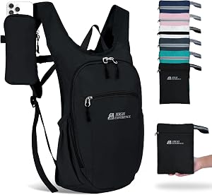 Hiking Backpack 10L/15L Small Daypack Lightweight Packable Travel Foldable Water Resistan 